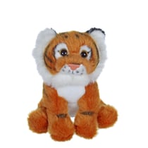 Peluche - P'tits sauvageons 15 cm - tigre