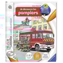 Livre électronique éducatif tiptoi - Je découvre les pompiers - Mixte - A partir de 4 ans