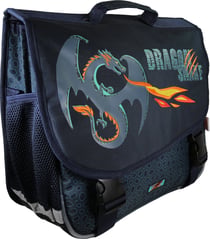 Cartable 38 cm – KIP DRAGON LEGEND – Bleu – 2 compartiments