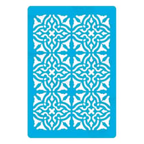 Pochoir plastique souple réutilisable 18,5 x 14,5 cm Fabrika Decoru DECORATION 321