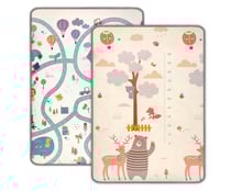 Tapis de jeu en mousse roulé Kinder Animaux