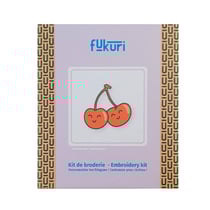 Kit Broderie - Cerises Kawaii