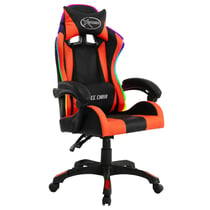 Chaise fauteuil siège pivotante de bureau informatique étude de jeux vidéo avec