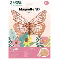 Graine créative - Maquette 3D - Papillon