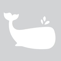 MINI POCHOIR BALEINE