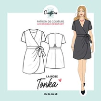 Patron Craftine Robe Tonka - Format Papier