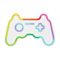 FOREVERLIGHT - Neon LED mural plexi MANETTE RGB + TELECOMMANDE