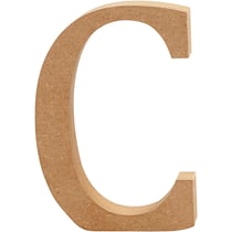 Lettre, C, H : 13 cm, ép. 2 cm, 1 pièce