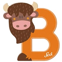 Lettre B - Bison - Sevi
