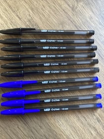 Bic Cristal Large Broad Nib Ballpoint Pen Blue 1.6mm