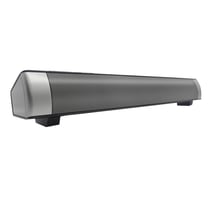 Barre de Son Bluetooth 4.0 Enceinte Sans Fil Double Diaphragme MP3 USB Aux Noir YONIS