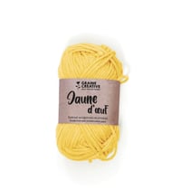 Fil de coton Amigurumi Jaune d'oeuf