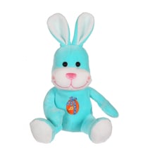 Peluche - Les copains de Pâques musicaux 15 cm - lapin bleu
