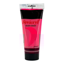 Peinture Acrylique en tube Rose fluo 200ml - Amt