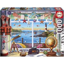 Puzzle 2D 100 pièces - Vie portuaire - Educa