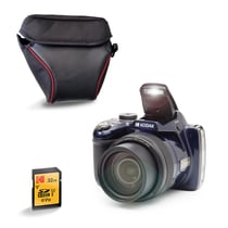 KODAK Pixpro Astro Zoom AZ528 - Appareil Photo Numérique Bridge, Zoom X52, Grand Angle de 24 mm, 16 Mégapixels CMOS, LCD 3", Wi-Fi, Rafale 6 i/s, Contrôle sans fil