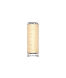 Fil à Coudre 100% polyester 200m - Gütermann 610 Ecru