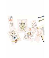 Kit cartes à broder - Animaux - DMC Multicolore