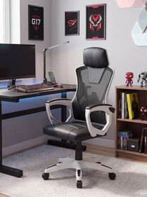 Siège de gaming Cuir PU Blanc IGNIS - Beliani