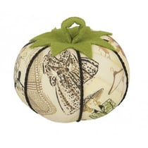 Tomates porte épingles couture vintage beige 8cm