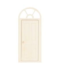 Porte avec arc miniature mesurant 23.8 cm x 10 cm et appartenant à la gamme Monde des lutins de la marque Rico Design naturelle