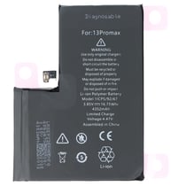 Avizar Batterie Diagnosticable pour iPhone 13 Pro Max Li-Polymer 3,85V 4352mAh 16,75Wh Noir