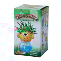Jeu enfant - Tête à pousser en herbe - Jardinage - Idées cadeaux - Enfant