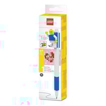 LEGO - Stylo à bille LEGO à encre gel avec figurine LEGO Bleu