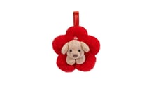 Peluche Fleur Chien avec Ruban - Trudi