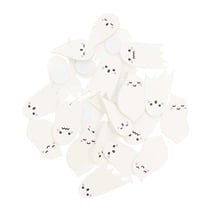 24 autocollants fantôme en bois