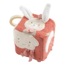 Cube d'activités bébé en coton bio