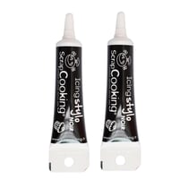 2 stylos de glaçage noirs