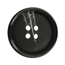 Bouton résine reflet (23mm - reflet bleu)