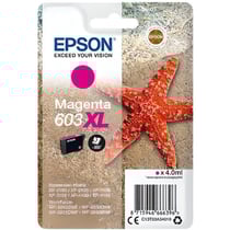 EPSON Cartouche d'encre 603 XL Magenta - Etoile de mer (C13T03A34010)