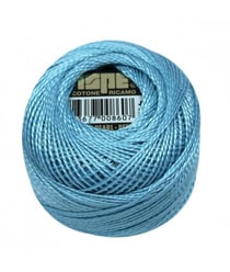 Coton perlé ISPE N°8 - 10GR - Distrifil 419 Bleu vert