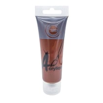 MégaCréa DIY - Peinture acrylique mate marron tube 75 ml
