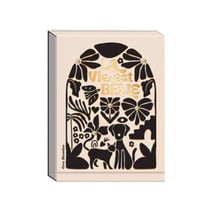 Carnet de notes La vie est belle - Format pocket - Fermeture aimanté - 75 feuilles - Hirondelles & Cie