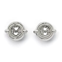 Harry Potter - Paire de boucles d'oreilles Time Turner (Argenté)
