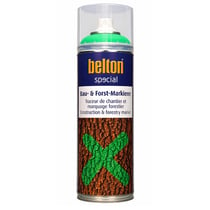 Spray de peinture - Marquage - Vert néon - Chantiers, forêts, sols - Belton Special - 500ml