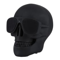 Enceinte Bluetooth Skull Design Son HD Pour Smartphones Compatibilité Universelle Noir YONIS