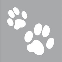 Graine Créative - Pochoir 8 x 8 cm Patte de chat