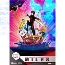 Marvel - Diorama D-Stage Spider-Man: Across the Spider-Verse Part One-Miles 15 cm - Beast Kingdom Toys