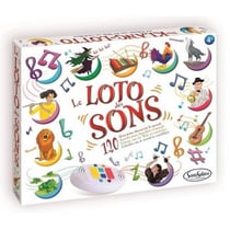 Le loto des sons 120 sons - jeu d'eveil sensoriel educatif - sentosphere - ouïe