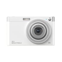 Appareil Photo Numérique 4K Zoom Optique 8X Écran 2.88 Pouces HD Blanc YONIS