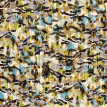 Tissu Mousseline lurex abstraits Blanc cassé