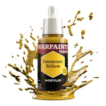 Peinture acrylique pour miniatures - THE ARMY PAINTER - Jaune Daemonic - 18 ml - Boule de mélange incluse