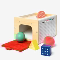 Boîte à formes et tri en bois Oxybul