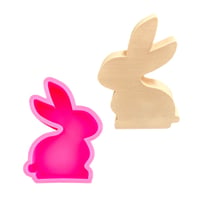 Moule en silicone 12cm x 8,6cm - Lapin