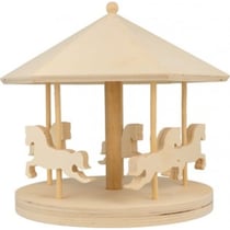 MANÈGE 22X20 CM - BOIS