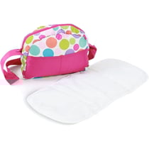 Sac à langer pour poussettes de poupées - Bulles colorées